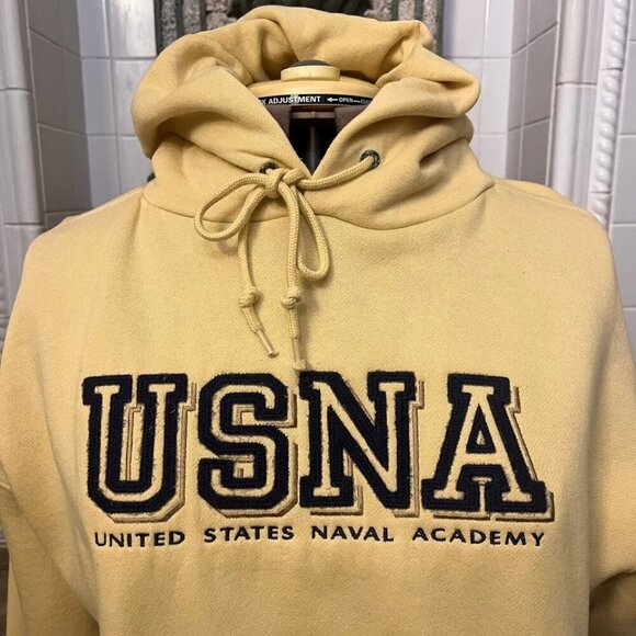 US Naval Academy . Sz L. New. Hoodie Sweatshirt. $75 Annapolis Academy Store D - Picture 2 of 7